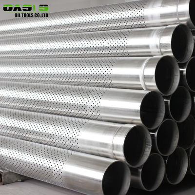 9 5 / 8 &quot; Perforated Exhaust Tubing , Stainless Steel 100mm Perforated Pipe