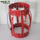 Anti Corrosion Well Centralizers , Hinged Non Welded Rigid Centralizer