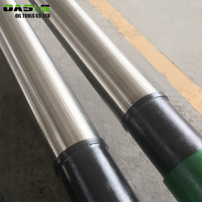 High Filtering Accuracy Screen Pipe In Borehole , Water / Oil Well Drilling Wedge Wire Mesh