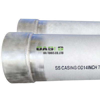 SS Casing Pipe OD14 Inch Length 5.9M SS304 with Corrosion-Resistant and Long-Lasting