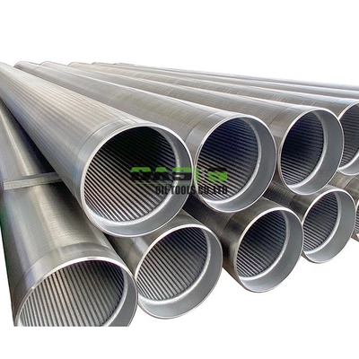 wire wrapped screens are used to effectively filter fine particles for improved long-lasting performance SS304