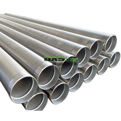 wire wrapped screens are used to effectively filter fine particles for improved long-lasting performance SS304