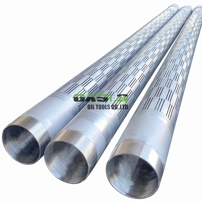 Slotted Casing Pipes for High-Strength Steel Body with Precise Laser Cutting Technology