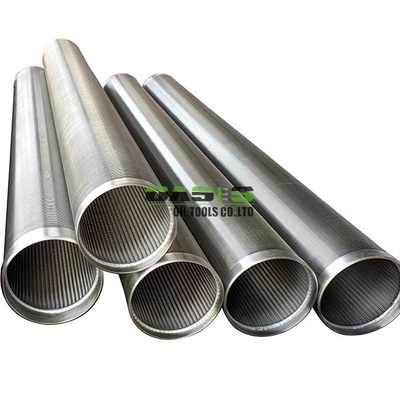 Stainless Steel 316L Wedge Wire Screens Johnson Screens / Water Well Screens for Filtration and Industrial Filtration