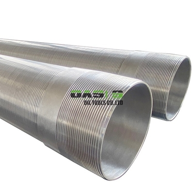 OASIS Premium Wedge Wire Water Well Screen – 6 5/8" OD, SS304L, 0.5mm Slot, STC Ends, 5.76m Length