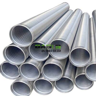 Water Well Screen Pipe designed to support borehole walls and allow water entry while blocking fine sediments in groundwater wells