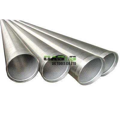 Wire Wrapped Screen 304L Stainless Steel Sand Control Screen with Welded or Threaded End Connections for Secure and Well Installations