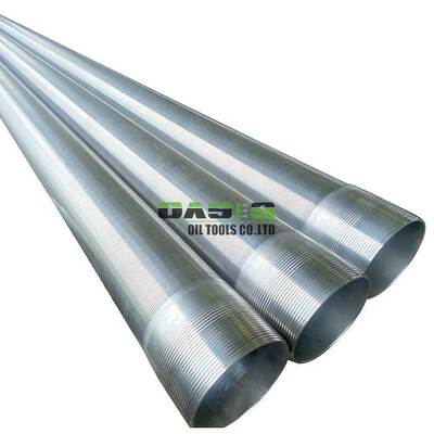 Premium Johnson-Type Wedge Wire Screens - SS304L, High Flow, Sand Control for Water Well Drilling & Liquid Filtration