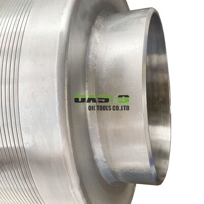 Customizable Stainless Steel Well Screen with API BTC LTC STC Thread End Connections and High Strength Perforated Base Pipe