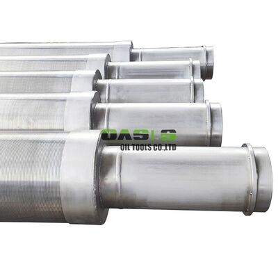 Customizable Stainless Steel Well Screen with API BTC LTC STC Thread End Connections and High Strength Perforated Base Pipe