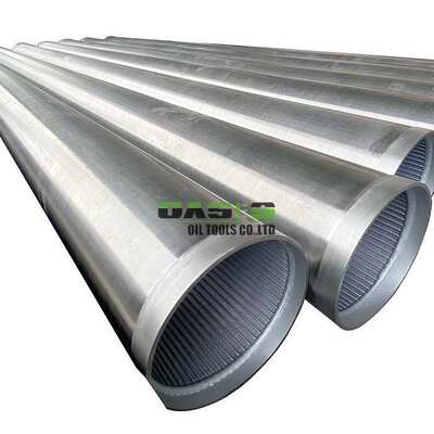 AISI 304L Stainless Steel Wire Wrapped Screen Pipe | 325mm OD Welded Bevel End Johnson V-Wire Screen