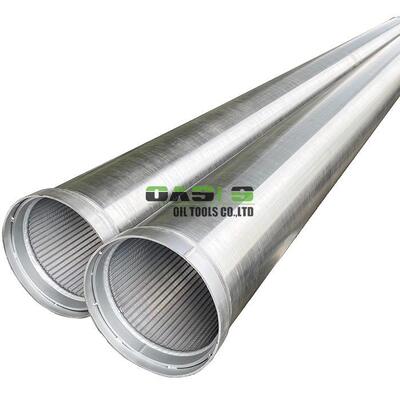 AISI 304L Stainless Steel Wire Wrapped Screen Pipe | 325mm OD Welded Bevel End Johnson V-Wire Screen