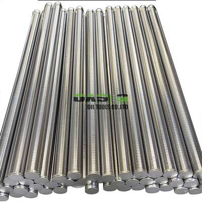 316L stainless steel Gas Filter Element designed for automatic backwashing filters with reverse winding and pure round construction