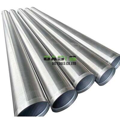 stainless steel wire wrapped screen wedge wire water well screen 325mm with welding ring joint for sand control and formation protection