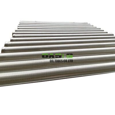 Stainless Steel Well Screen 304 Wire Wrapped Screen with 3 Meter Length and 1mm Slot Opening for Sand Control in Groundwater Extraction