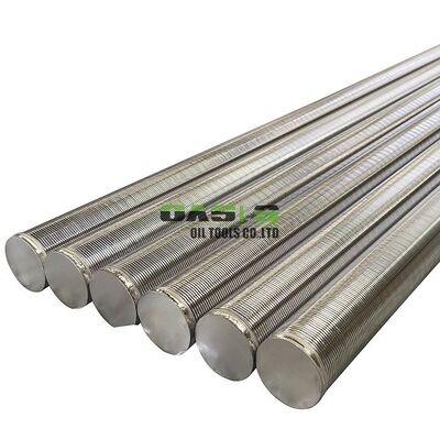 316L Stainless Steel Well Screen Offering Precise Slot Size and Custom Dimensions Suitable for Food Beverage and Mining Industries