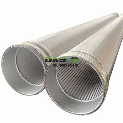 Durable Stainless Steel Well Screen Designed with V Shaped Slots to Minimize Blockages and Maximize Water Flow in Wells