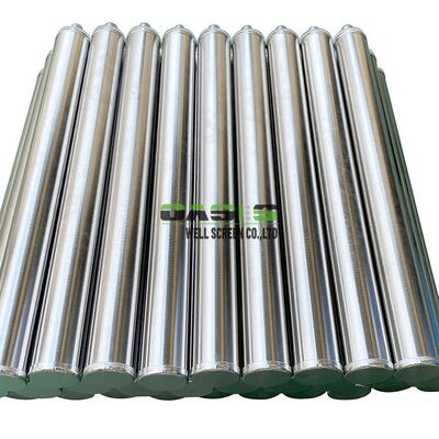 316L Stainless Steel Reverse-Wound Wedge Wire Screen Cylinder – Precision Engineered Continuous Slot Filter Element with Self