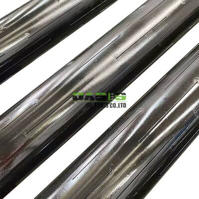 Precision cut Slotted Well Screen maintaining over eighty percent base pipe tensile strength ideal for sand control in complex well geometries