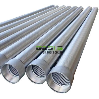 Water Well Screen Wire Wrapped Continuous Slot Anti-Clogging Sand Control