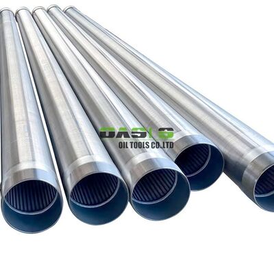 Water Well Screen Wire Wrapped Continuous Slot Anti-Clogging Sand Control