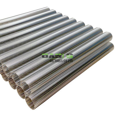 Precision Engineered Wire Wrapped Screen with Uniform Slot Openings and High Axial Strength for Sand Control in Oil Gas and Water Wells