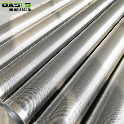 6 5 / 8 '' Screen Casing Pipe , Point Pipe Screen With Plain / Thread Connection End