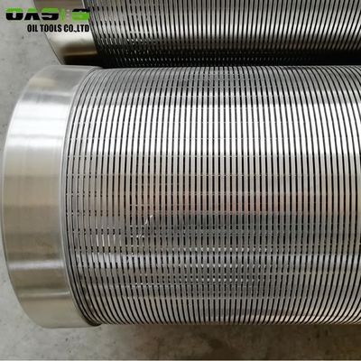 6 5 / 8 '' Screen Casing Pipe , Point Pipe Screen With Plain / Thread Connection End