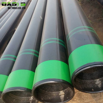 Black Steel Well Casing Pipe 5.8m Length For Oil / Gas Transportation