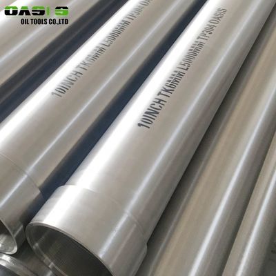 Water Treatment 8 Inch Well Casing Tubing , Spiral Welded Galvanized Well Casing