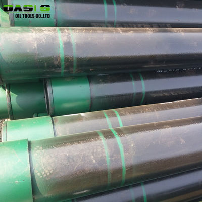 BTC Thread Steel Well Casing Pipe 7.09 - 20.24 Mm Thickness Extruded Technique