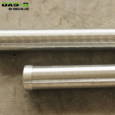 Low Carbon Galvanized LCG Water Well Screen Pipe For Deep Well Drilling