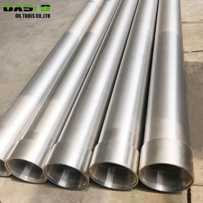 Oil / Water Stainless Steel Casing Tube Round Shape 304 / 316 Steel Material