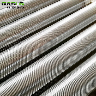 Sand Control Stainless Steel Stainless Steel Strainer , LCG Water Filter Cylinder