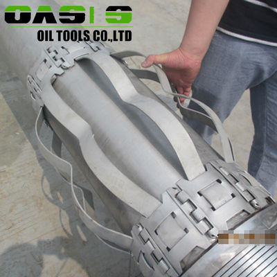 Energy / Mining Casing Centralizer ,No Rivet  Well Drill Pipe Centralizer