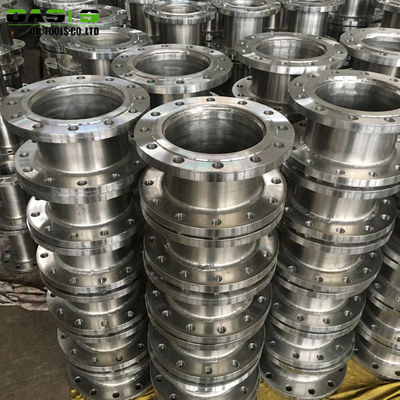 ASTM 6 5 / 8 Inch Water Well Accessories Stainless Steel Flanges Short Pipes