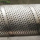 Sand Control Premium Screen , 14mm Hole Slotted Bore Casing For Oil / Gas Well