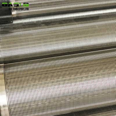 Rigid Duplex 2205 Well Casing Screen , Continuous Slot Well Casing Wire Mesh Screen