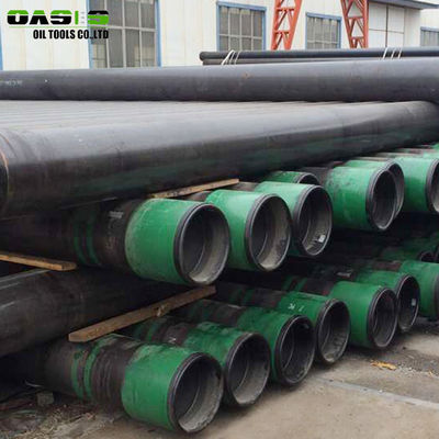 Black Steel Well Casing Pipe 5.8m Length For Oil / Gas Transportation