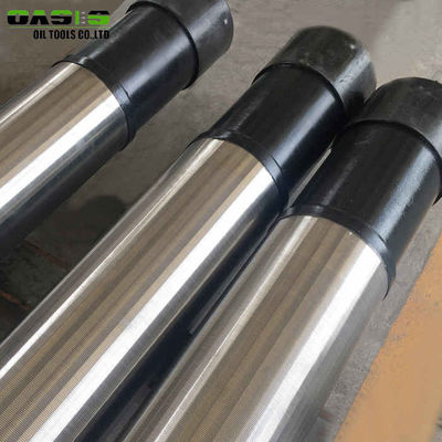 Stainless Steel Pipe Base Screen / Perforated Base Pipe With Screen Jacket