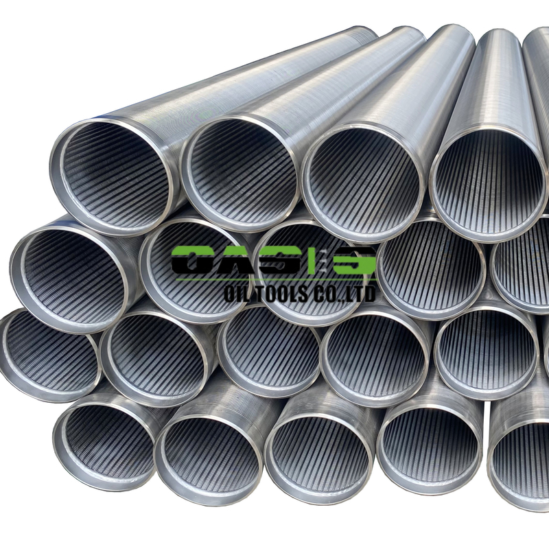 Continuous Slot Opening Wire Wrapped Screen With High Abreaction Resistance