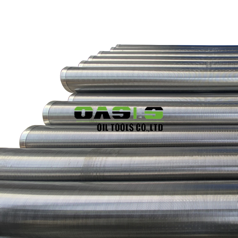 Continuous Slot Opening Wire Wrapped Screen With High Abreaction Resistance