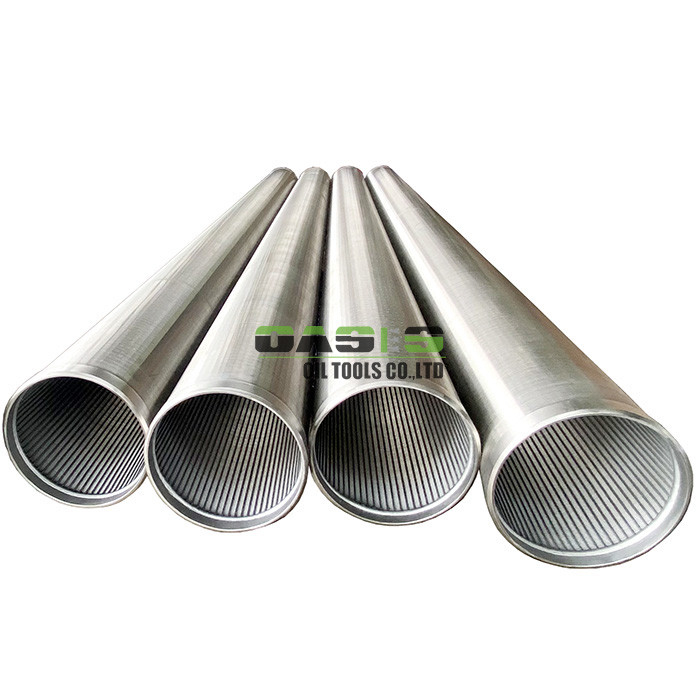 OD14" SLOT 1MM SS316L L5800mm of Wire Wrapped Screen with High Abreaction Resistance
