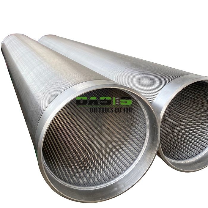 Stainless Steel 316L Wedge Wire Screens Johnson Screens / Water Well Screens for Filtration and Industrial Filtration