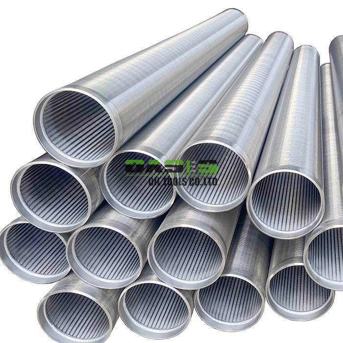 Water Well Screen Pipe designed to support borehole walls and allow water entry while blocking fine sediments in groundwater wells