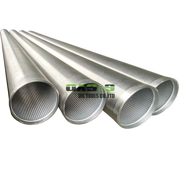 Wire Wrapped Screen 304L Stainless Steel Sand Control Screen with Welded or Threaded End Connections for Secure and Well Installations