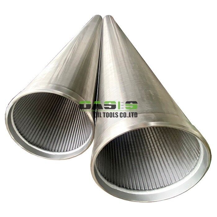 Wire Wrapped Screen 304L Stainless Steel Sand Control Screen with Welded or Threaded End Connections for Secure and Well Installations