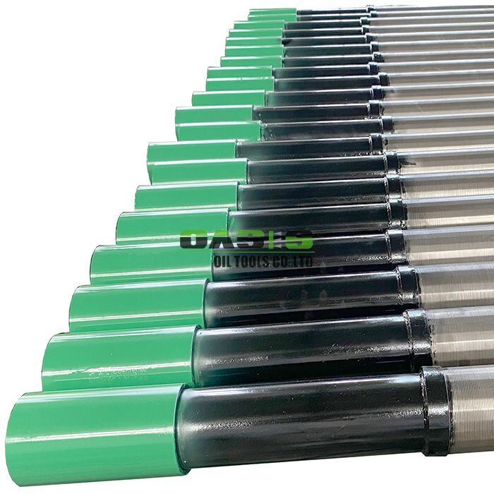 Pipe Base Screen designed for sand control and filtration with 2 meter length customizable diameter and ultra fine precision slotting