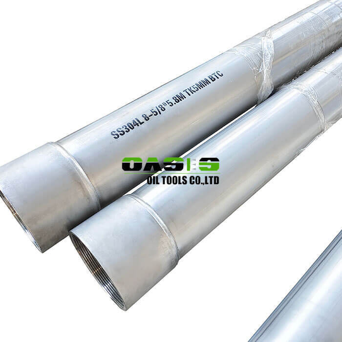 Steel Well Casing Pipe designed with API standard threaded connections for secure installation and operational reliability