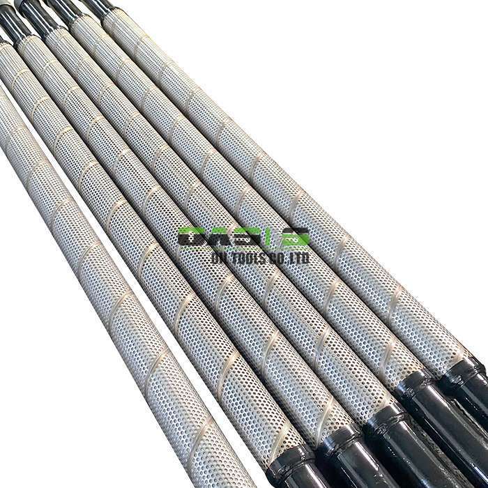 High Precision Metal Mesh Sand Control Screen | Low Well Maintenance Sand Screen with Protector Jacket & Sleeve